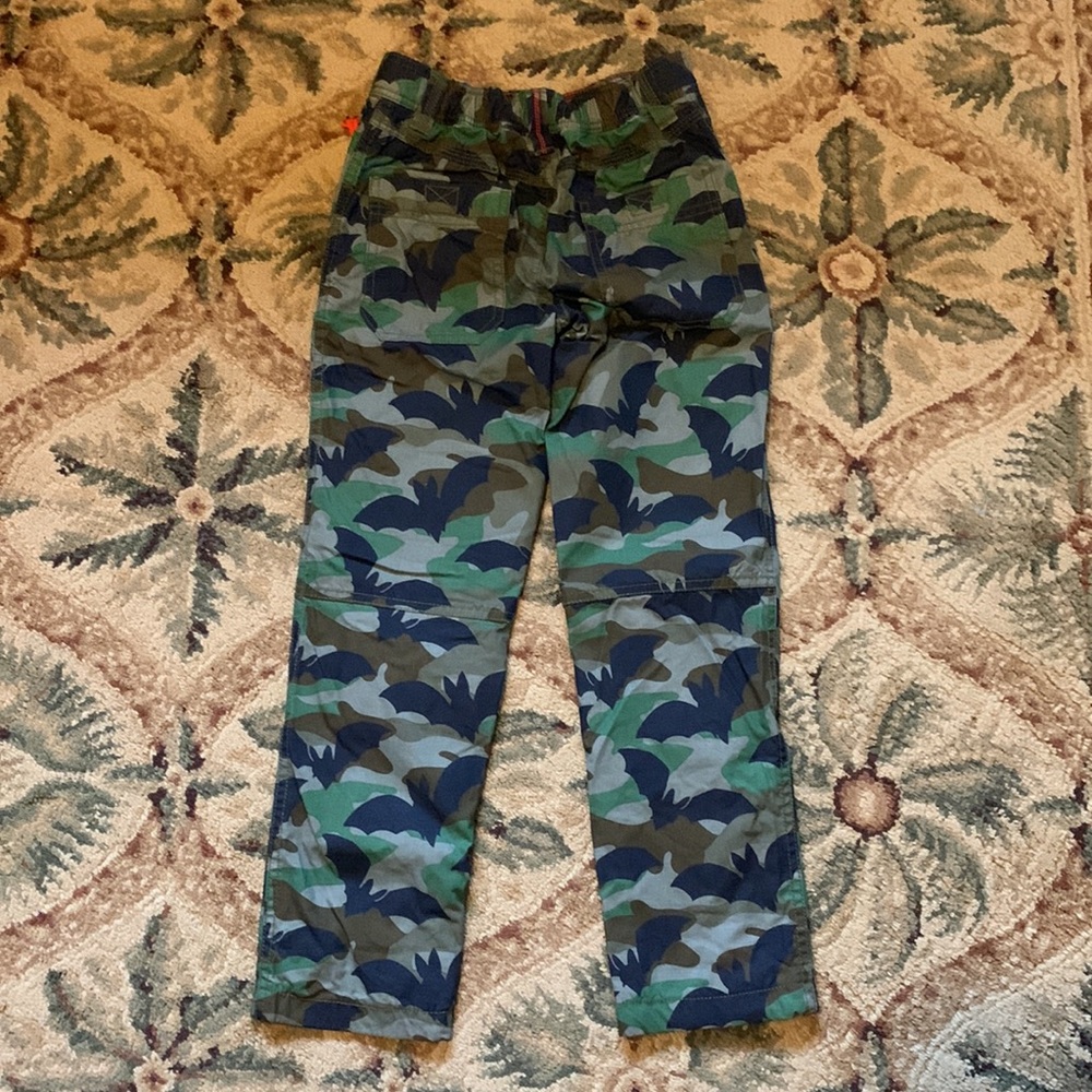 Mini Boden Khaki Green Batouflage Pants - Picture 3 of 8